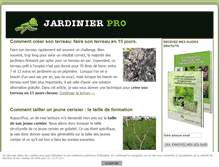 Tablet Screenshot of jardinier-pro.com